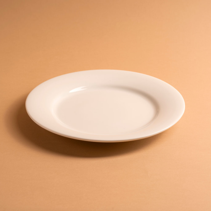 LOCATION ASSIETTE BLANCHE 19CM